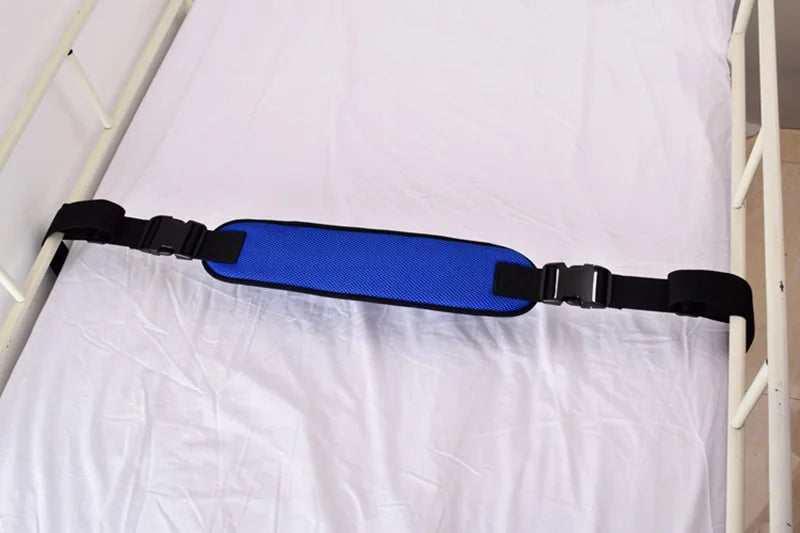 Adjustable Bed Safety Harness Belt Bedside Guardrail with Bedside Restraint Belt for Elderly Bedridden Paralyzed Patients