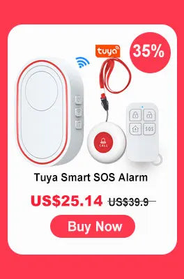 Topvico Tuya Emergency Panic Button WIFI for Elderly Alarm SOS Bracelet Wireless Caregiver Pager Watch Call Senior Fall Alert